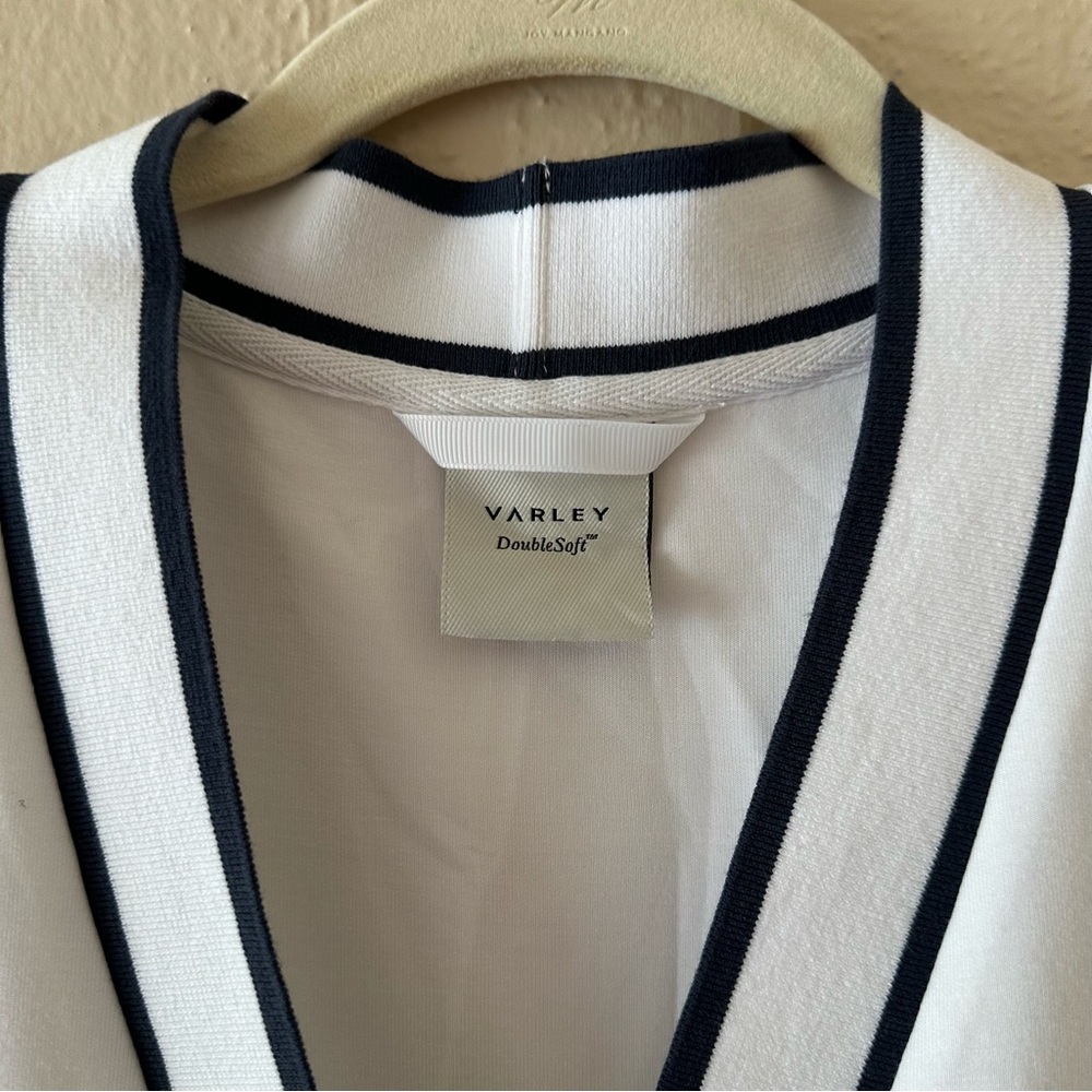 NEW VARLEY DECKER OFF COURT CARDIGAN SWEATER WOW!! M - Picture 3 of 3